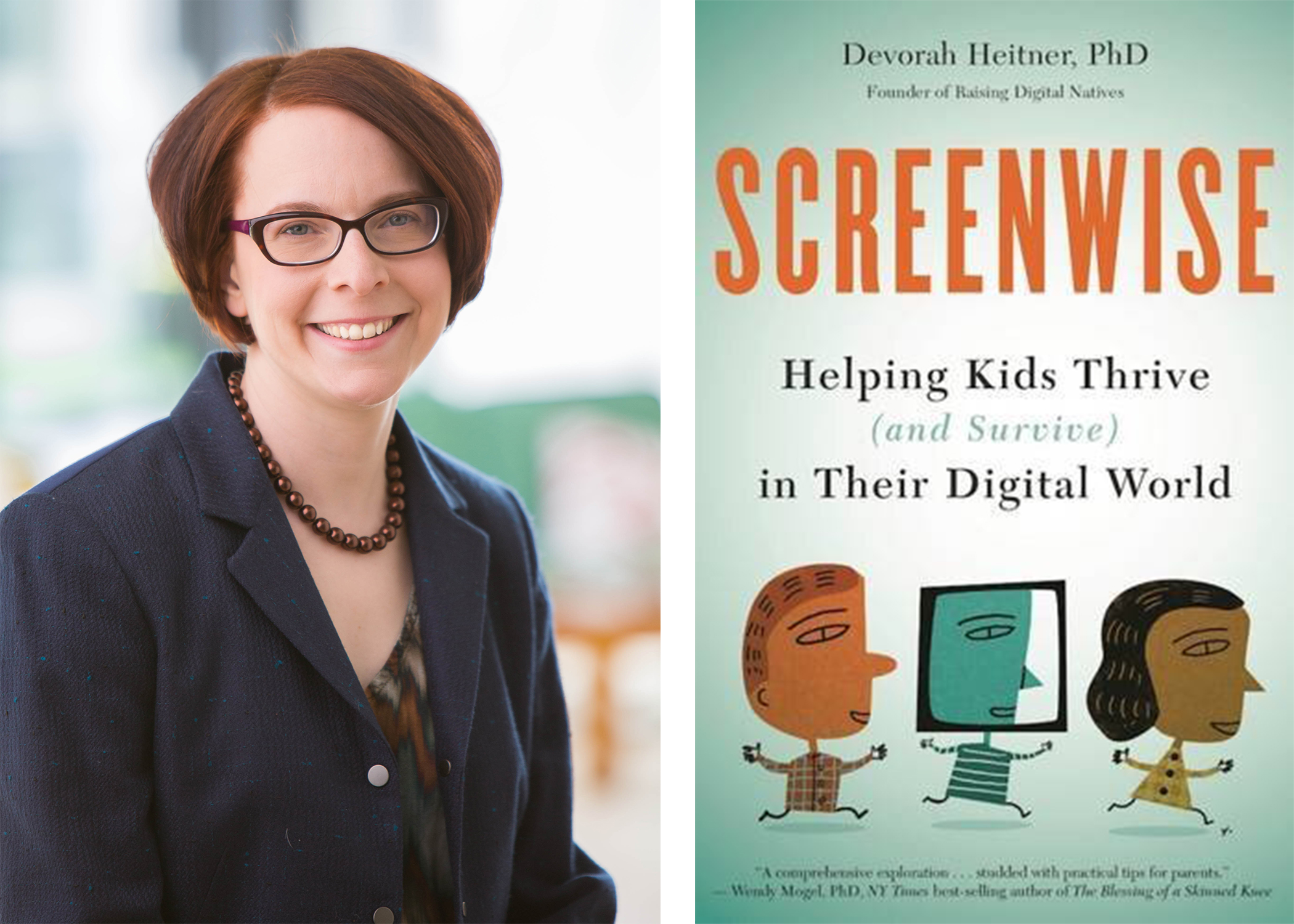 Screenwise Book Cover + author photo