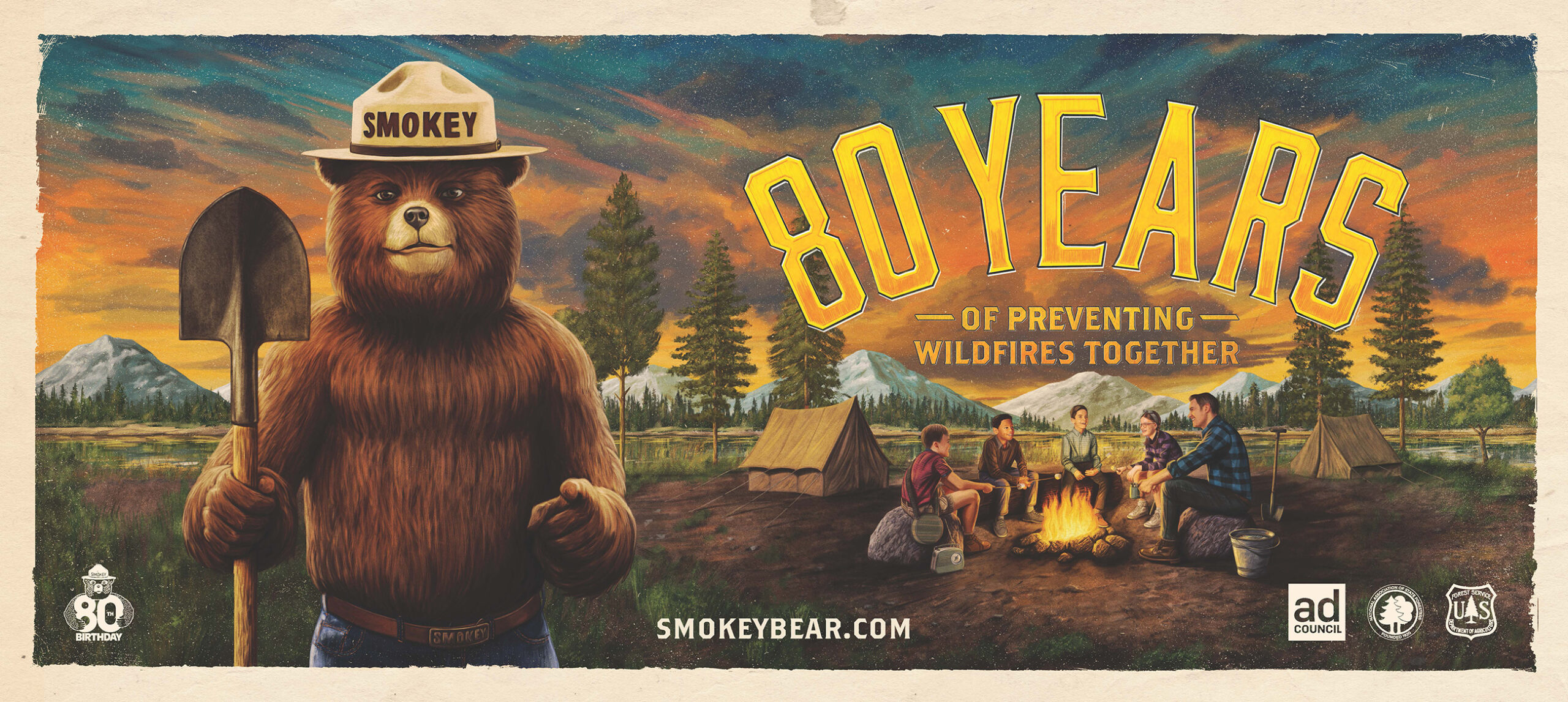 Smokey the Bear turns 80